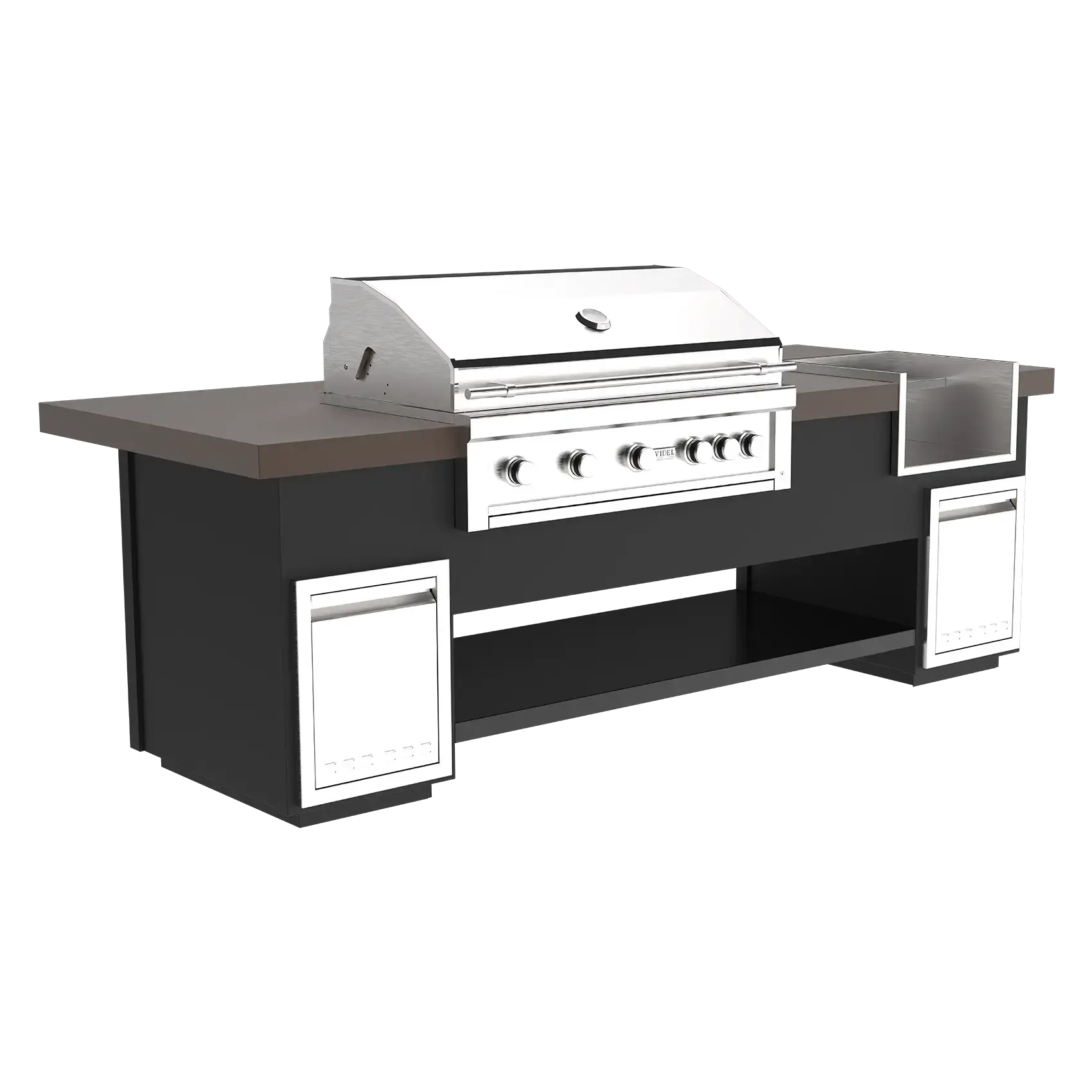 Videl Grills Maestro 108I - BBQ Island - Aqvina LLC