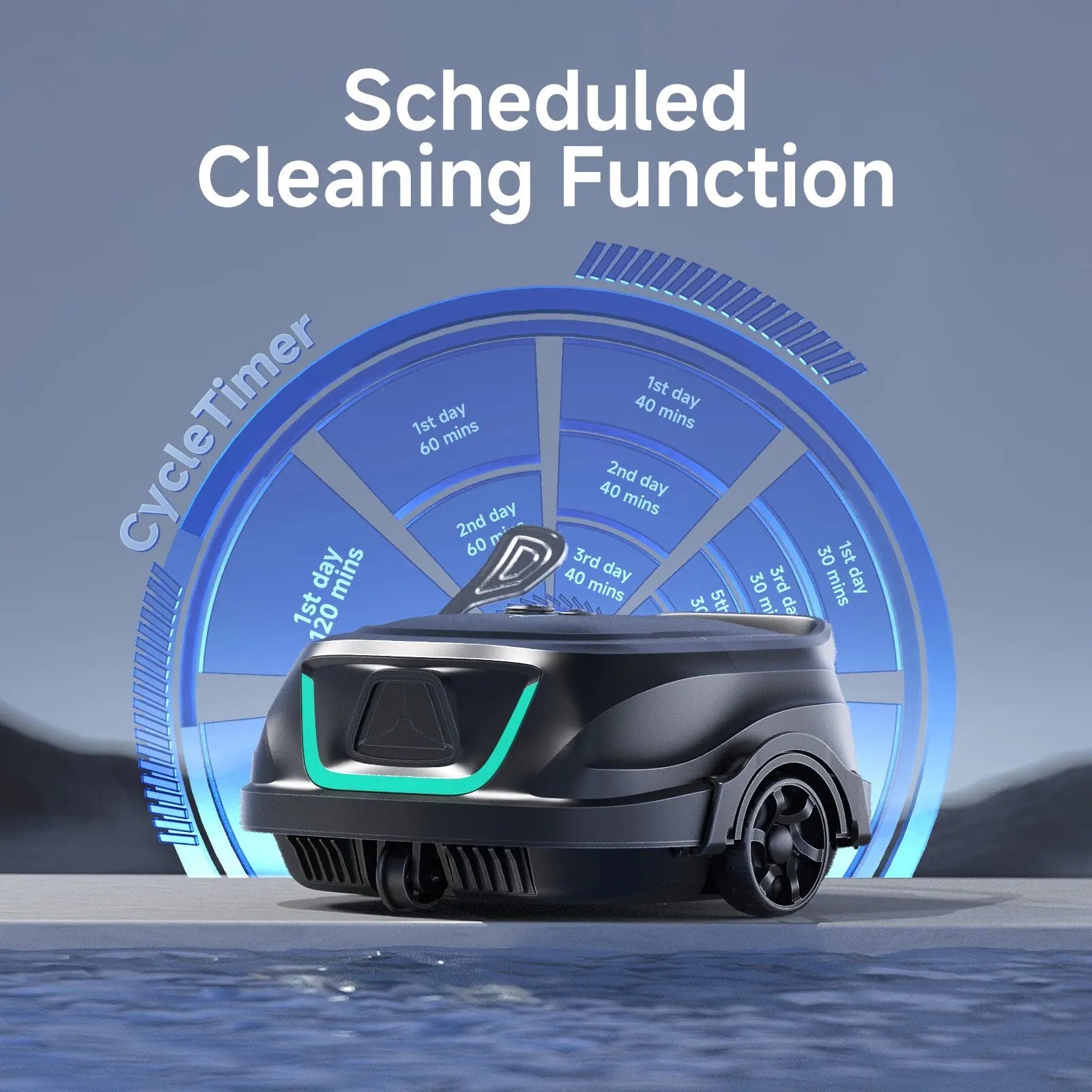 WYBOT A1 Cordless Robotic Pool Cleaner - Aqvina LLC