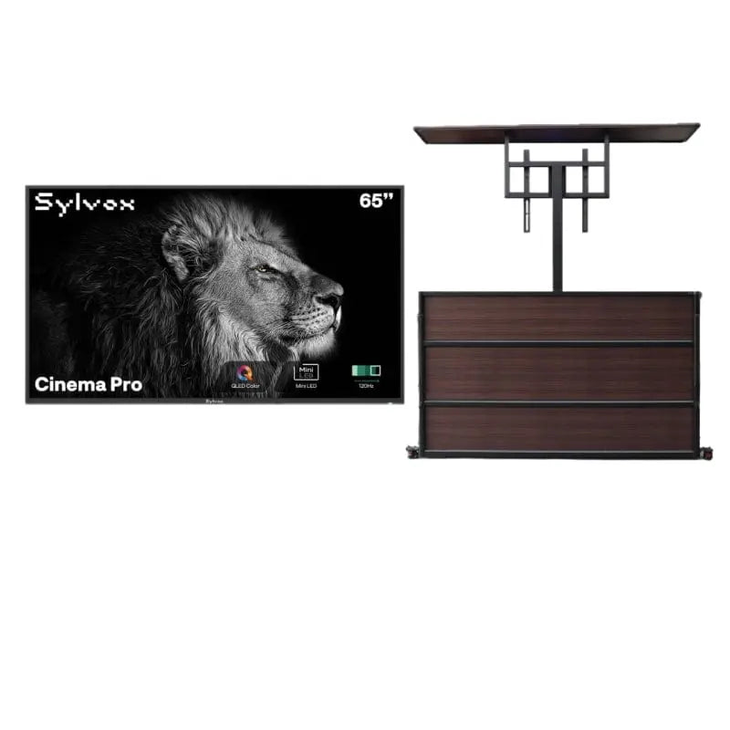 Sylvox Cinema Pro 65" Helio QLED Outdoor TV-( 120HZ, 3500Nits)