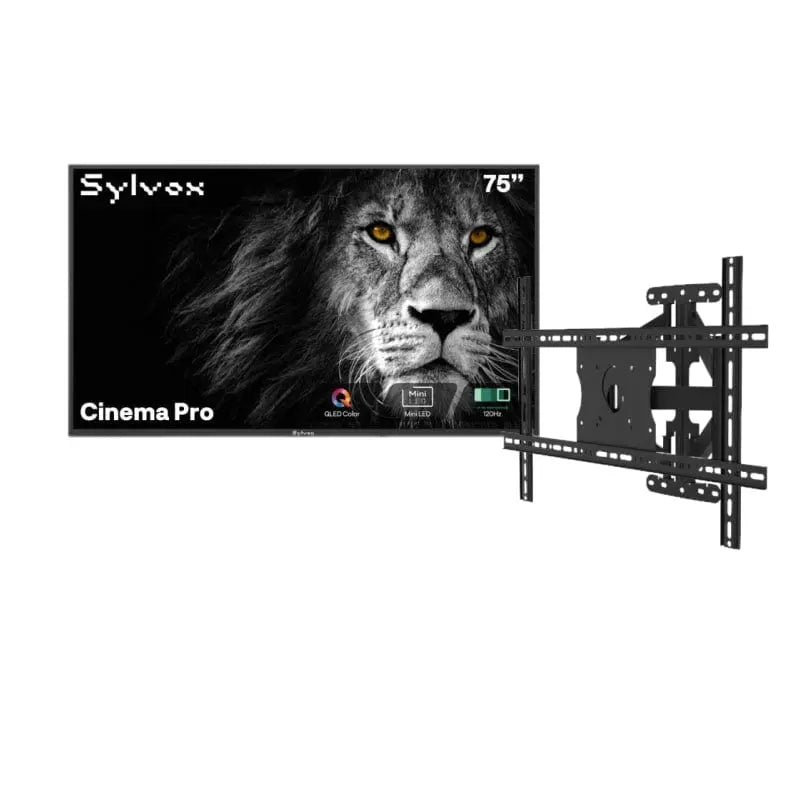 Sylvox Cinema Pro 75" Helio QLED Outdoor TV-( 120HZ, 3500Nits)