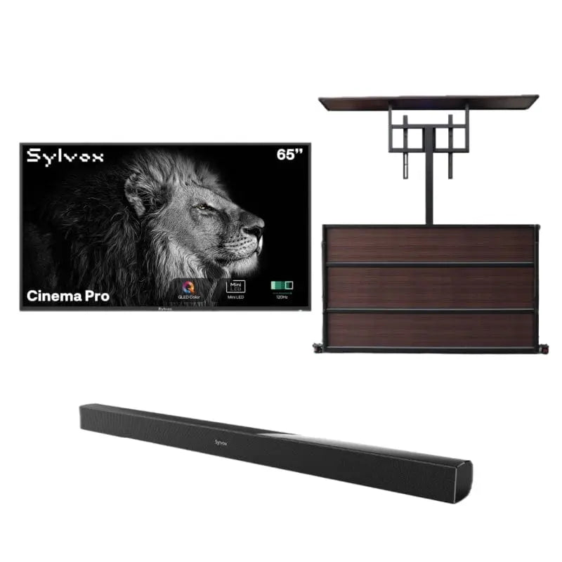 Sylvox Cinema Pro 65" Helio QLED Outdoor TV-( 120HZ, 3500Nits)