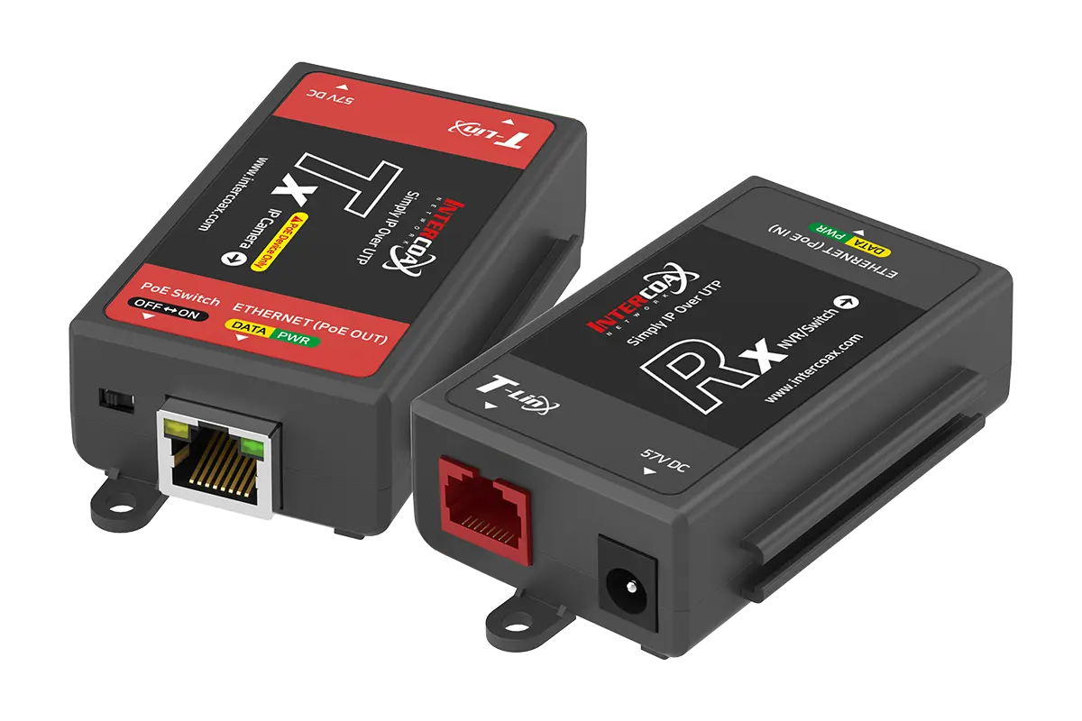 Lorex Single Port IP & PoE Cat5e Extender Set (400m/1300ft end-to-end PoE Injector) | ALP-EUP-01T/R - Aqvina LLC