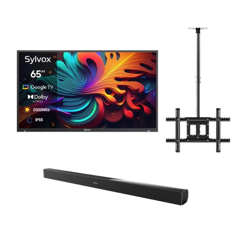 65" Premium QLED Google Outdoor TV - 2024 Pool Pro QLED 2.0 Series