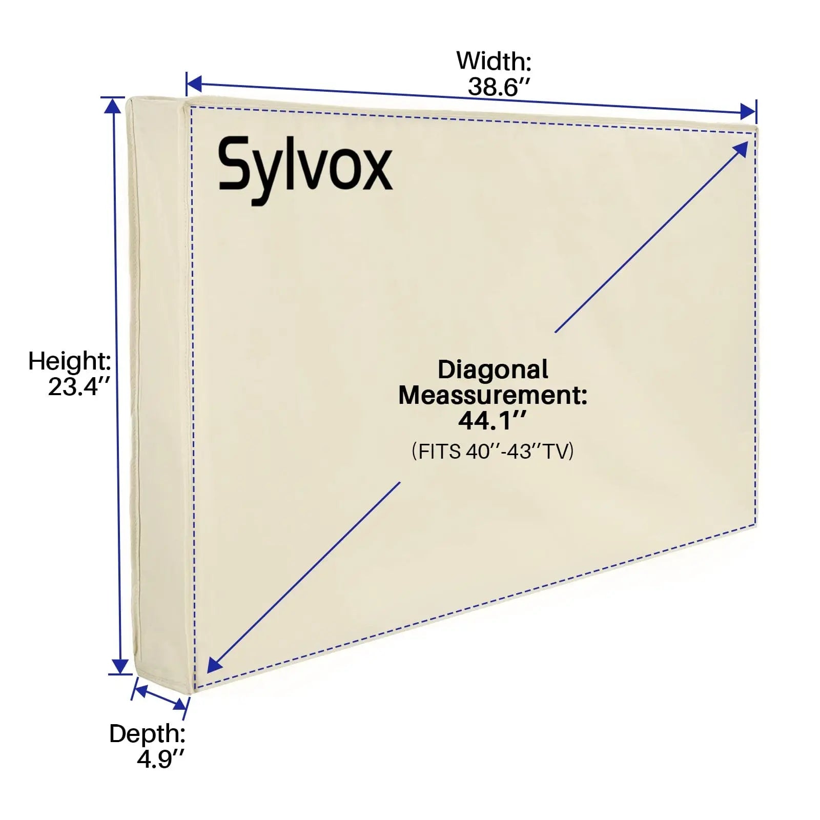 Waterproof Outdoor TV Cover for 40-43" TVs