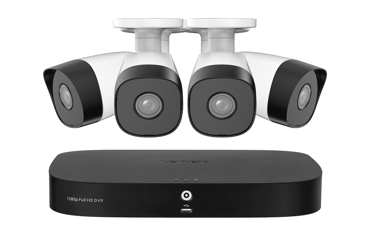 Lorex 1080p 8-Camera Capable 1TB Wired DVR System with 1080p HD CVI Bullet Cameras