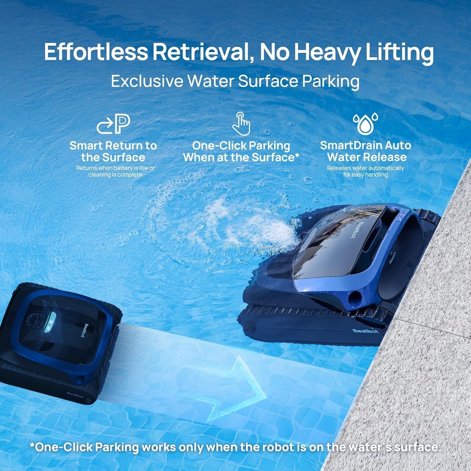 Beatbot AquaSense® 2 Robotic Pool Cleaner + iSkim® Ultra Robotic Pool Skimmer - Aqvina LLC
