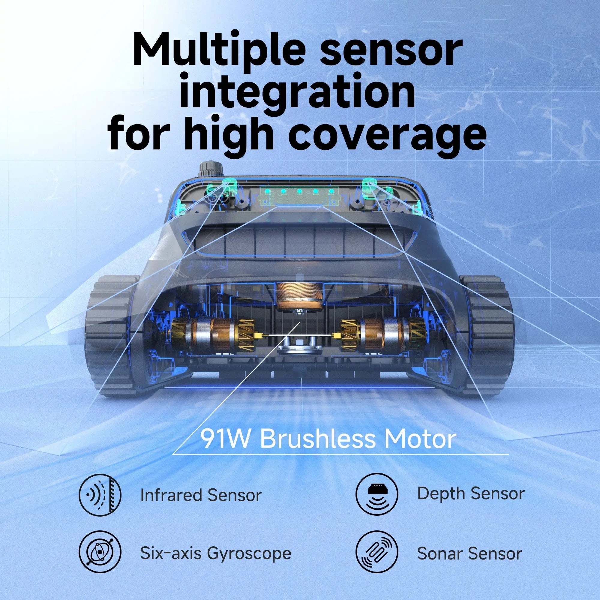 WYBOT S2 High-end Cordless Robotic Pool Cleaner - Aqvina LLC