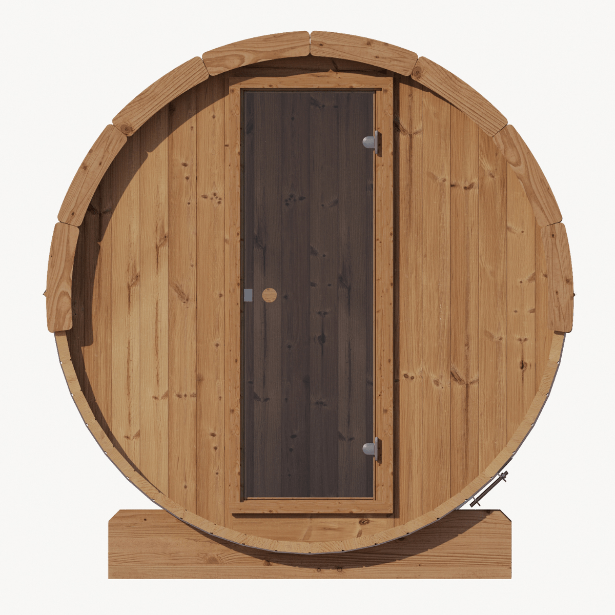 SaunaLife 3-person Outdoor Barrel Sauna - Model E6 | AQVINA World