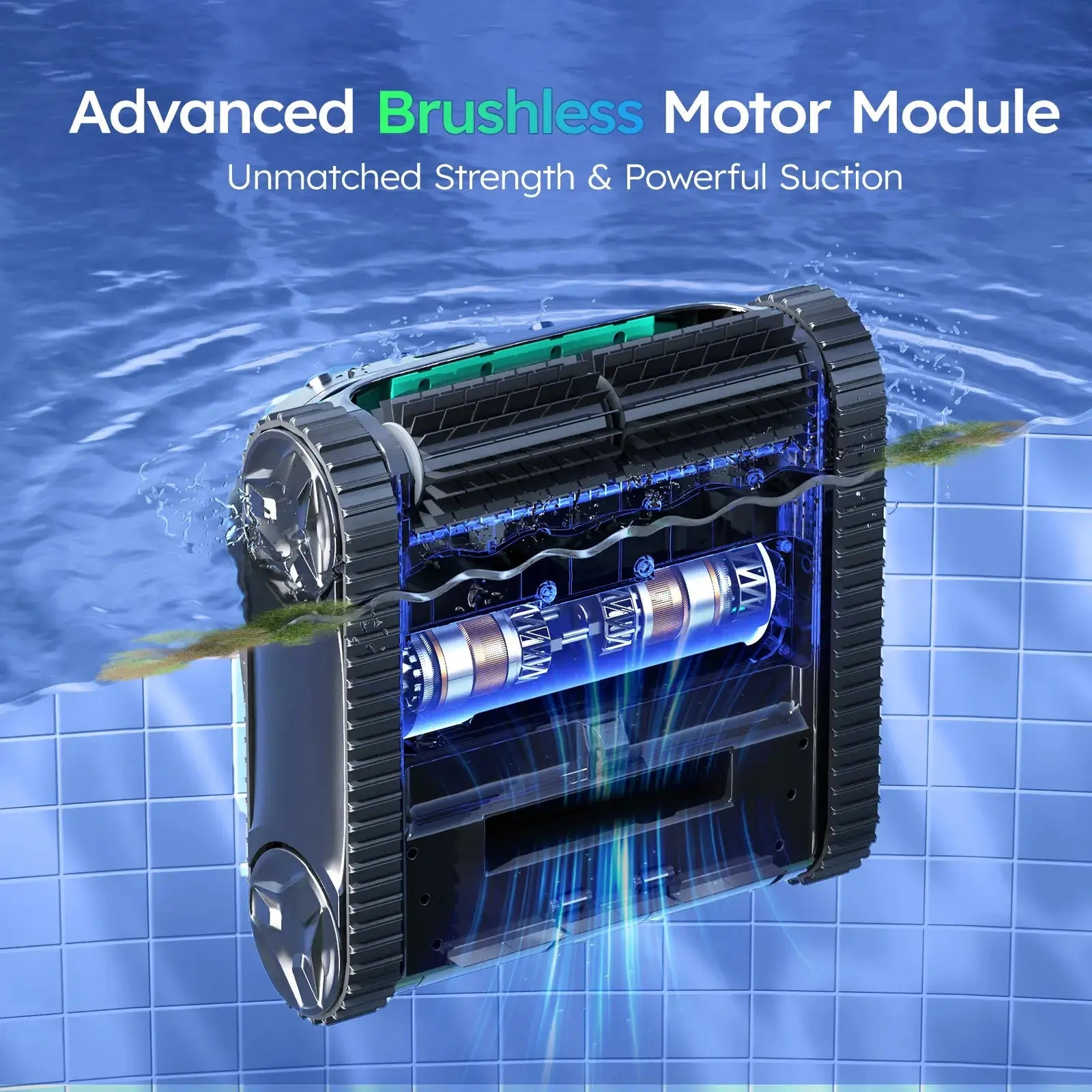 WYBOT S2 Solar with Solar-Powered Charging Dock Robotic Pool Cleaner - Aqvina LLC