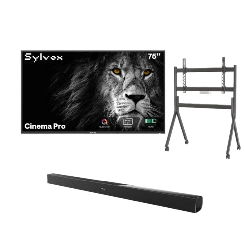 Sylvox Cinema Pro 75" Helio QLED Outdoor TV-( 120HZ, 3500Nits)