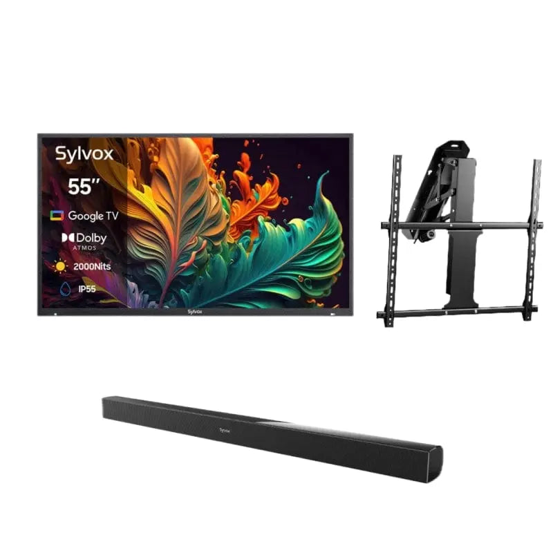 55" Premium QLED Google Outdoor TV - 2024 Pool Pro QLED 2.0 Series