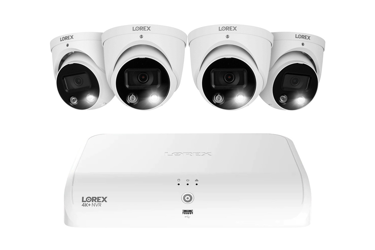 Lorex Fusion 16-Channel 4K NVR System with H13 IP Dome Cameras