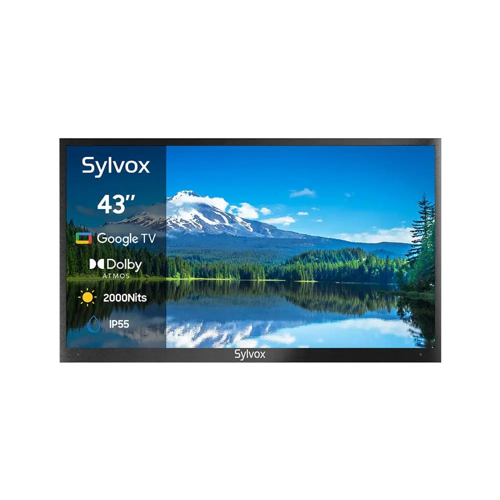 43" 2000Nit Google Outdoor TV - 2024 Pool Pro 2.0 Series