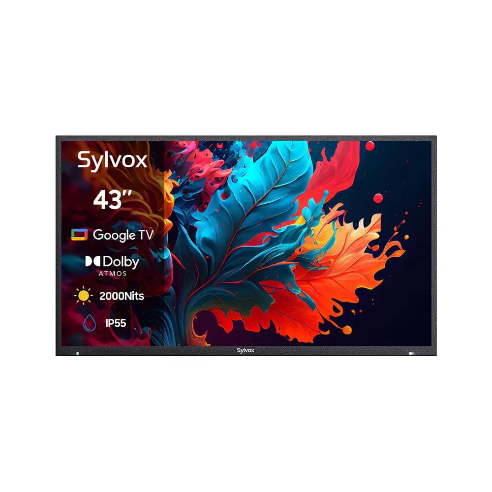 43" Premium QLED Google Outdoor TV - 2024 Pool Pro QLED 2.0 Series