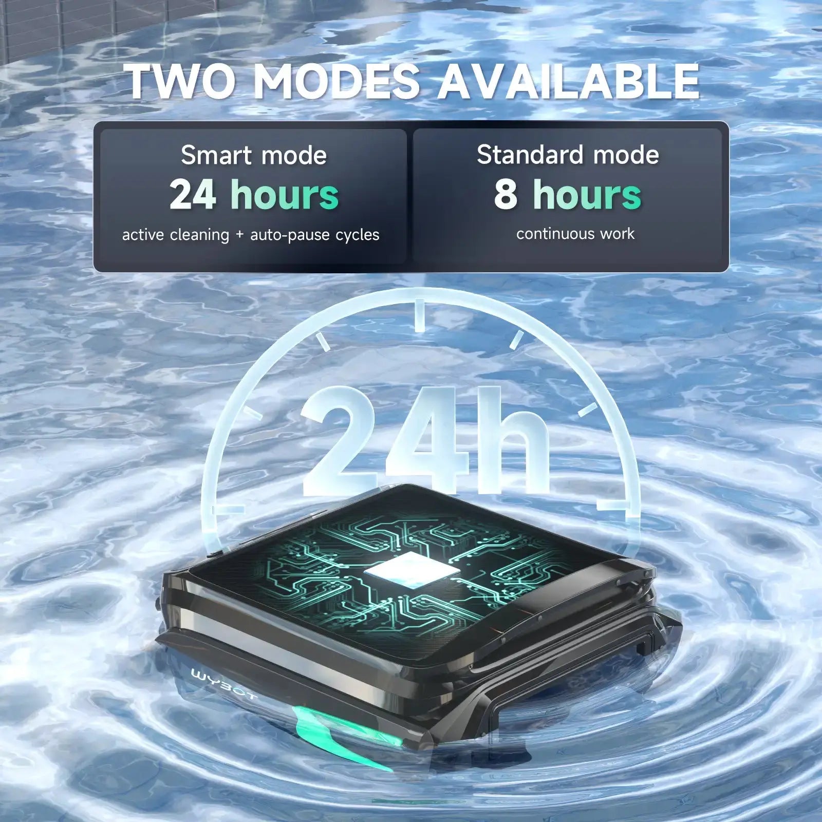 WYBOT F1 Pool Skimmer Solar Powered Robotic Cleaner - Aqvina LLC