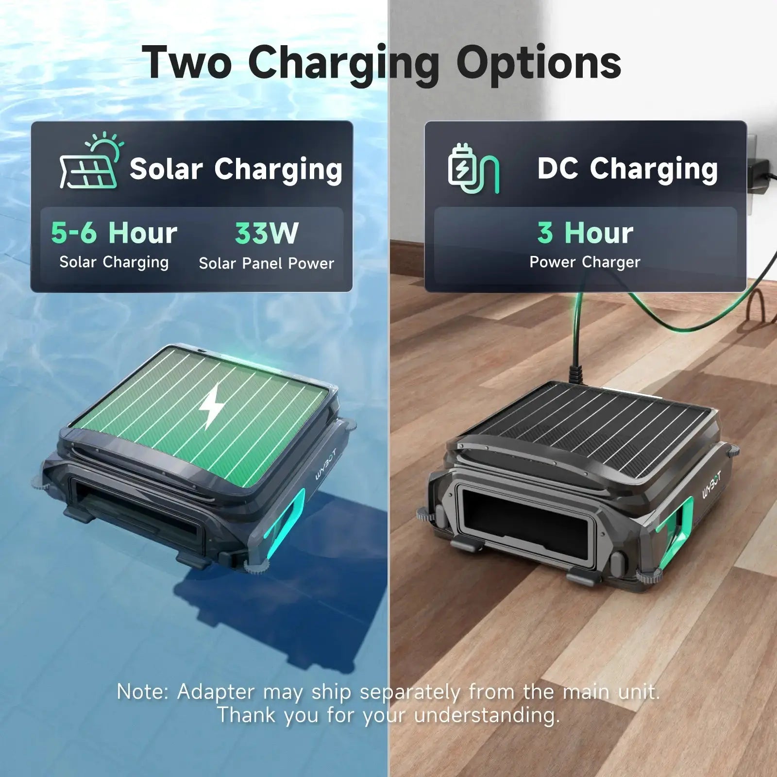 WYBOT F1 Pool Skimmer Solar Powered Robotic Cleaner - Aqvina LLC