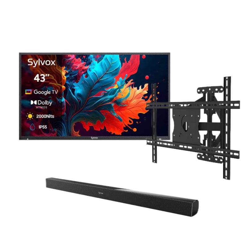 43" Premium QLED Google Outdoor TV - 2024 Pool Pro QLED 2.0 Series