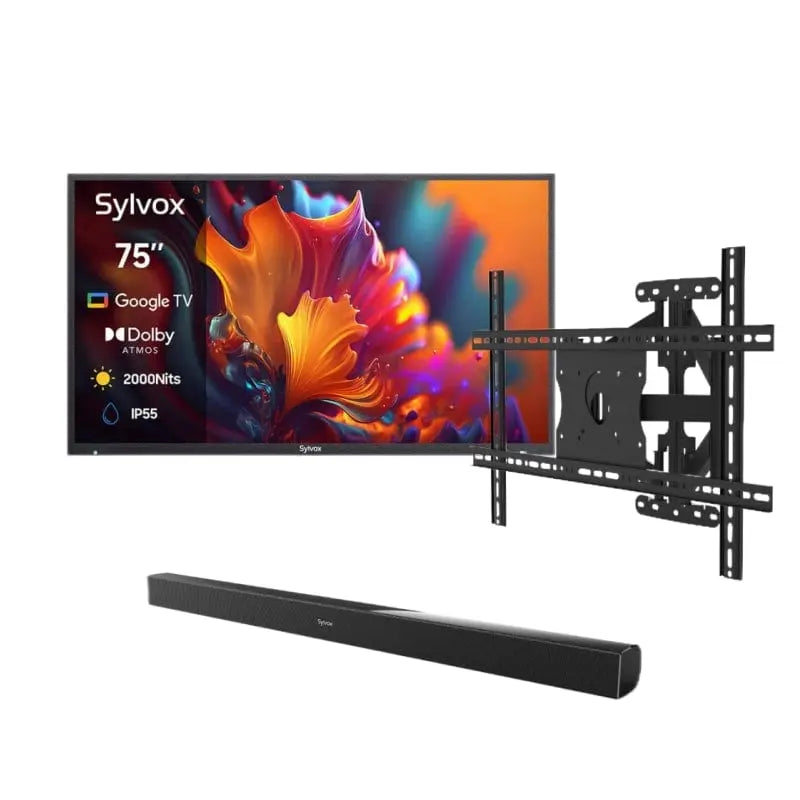 75" Premium QLED Google Outdoor TV - 2024 Pool Pro QLED 2.0 Series