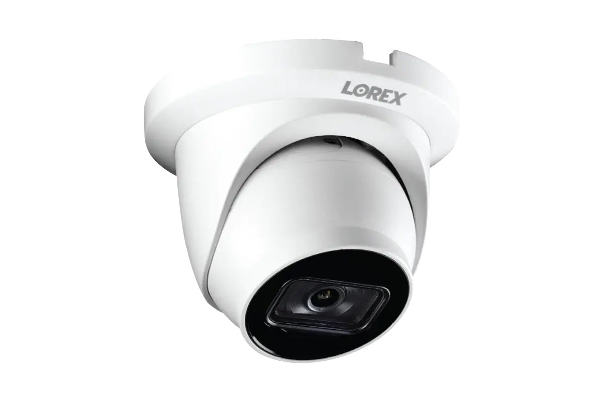Lorex A14 – 4K (8 MP) IP Wired Turret Security Camera with Listen-In Audio & Smart Motion Detection - Aqvina LLC