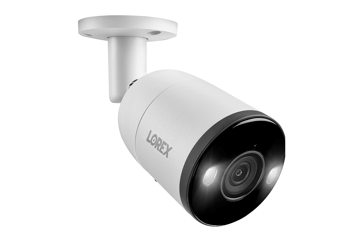 Lorex H13 4K IP Wired Bullet Security Camera with Smart Deterrence