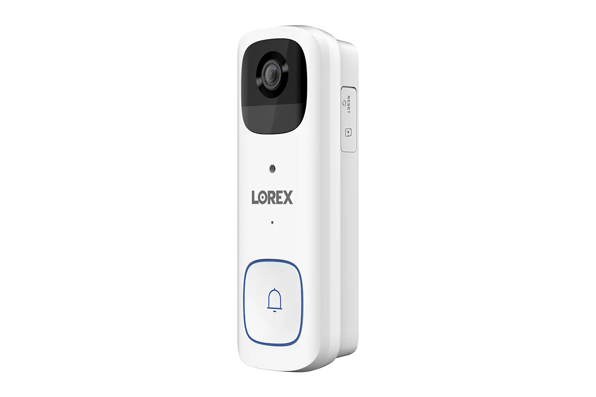 Lorex 2K Wi-Fi Video Doorbell (Battery-Operated, 32GB) – Open Box - Aqvina LLC