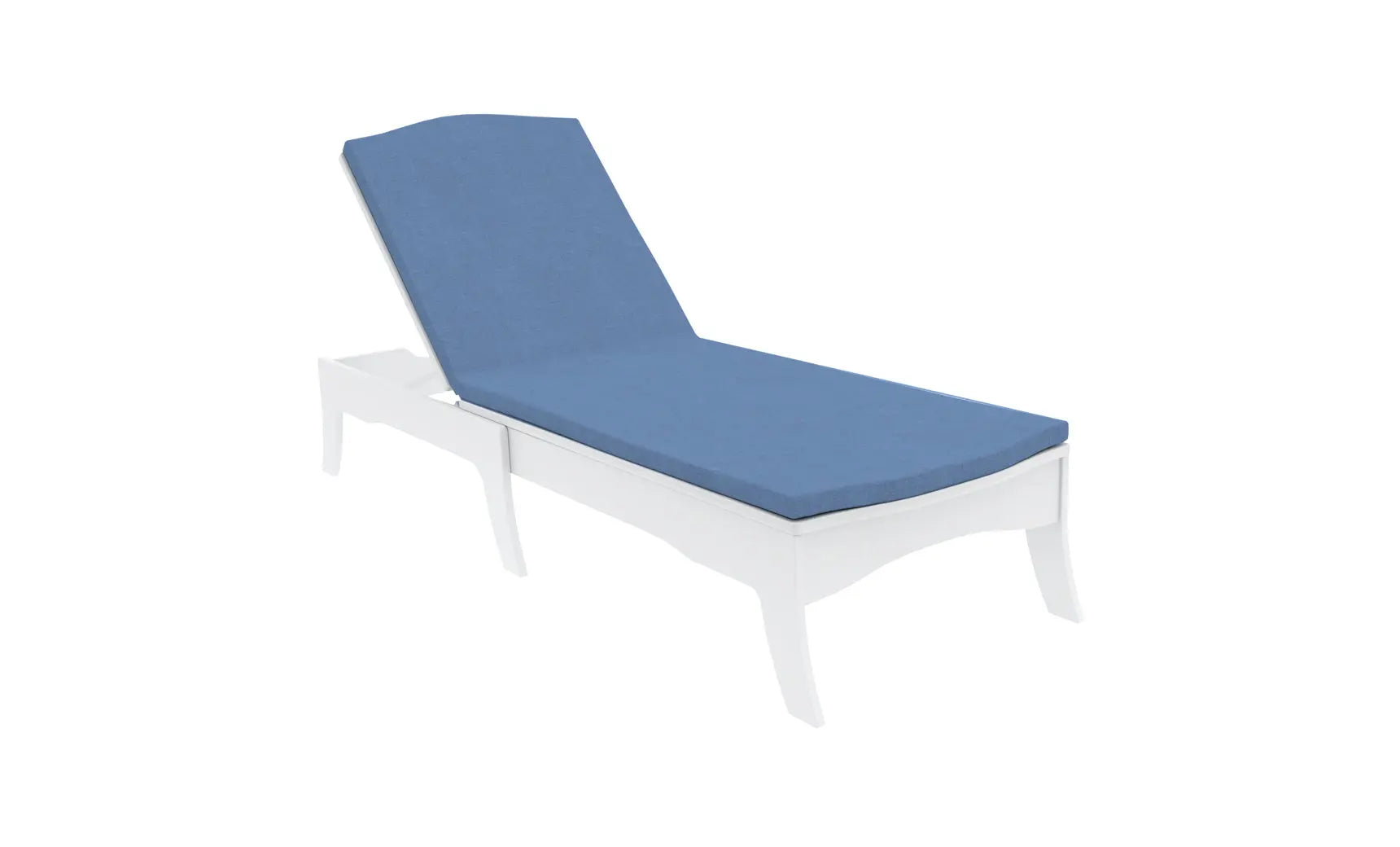 Legacy chaise lounge cushion featuring soft, plush fabric in a contemporary design.