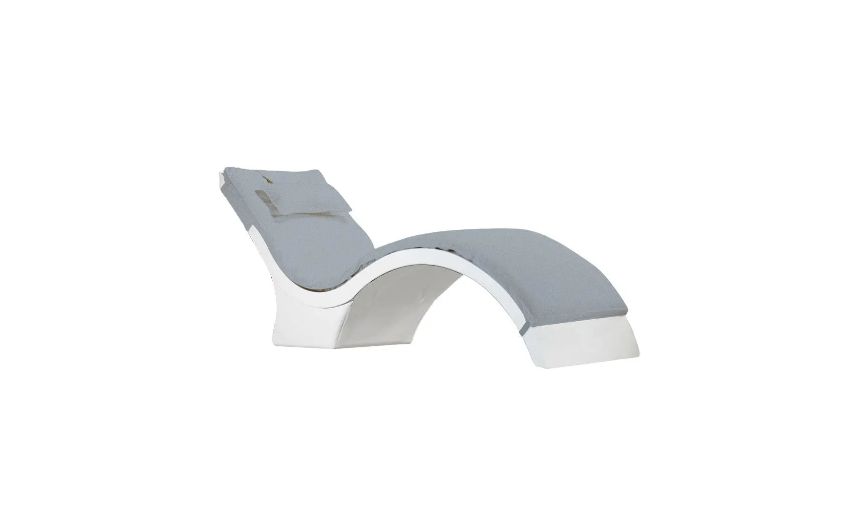 Signature chaise lounge cushion featuring soft, plush fabric in a modern design.
