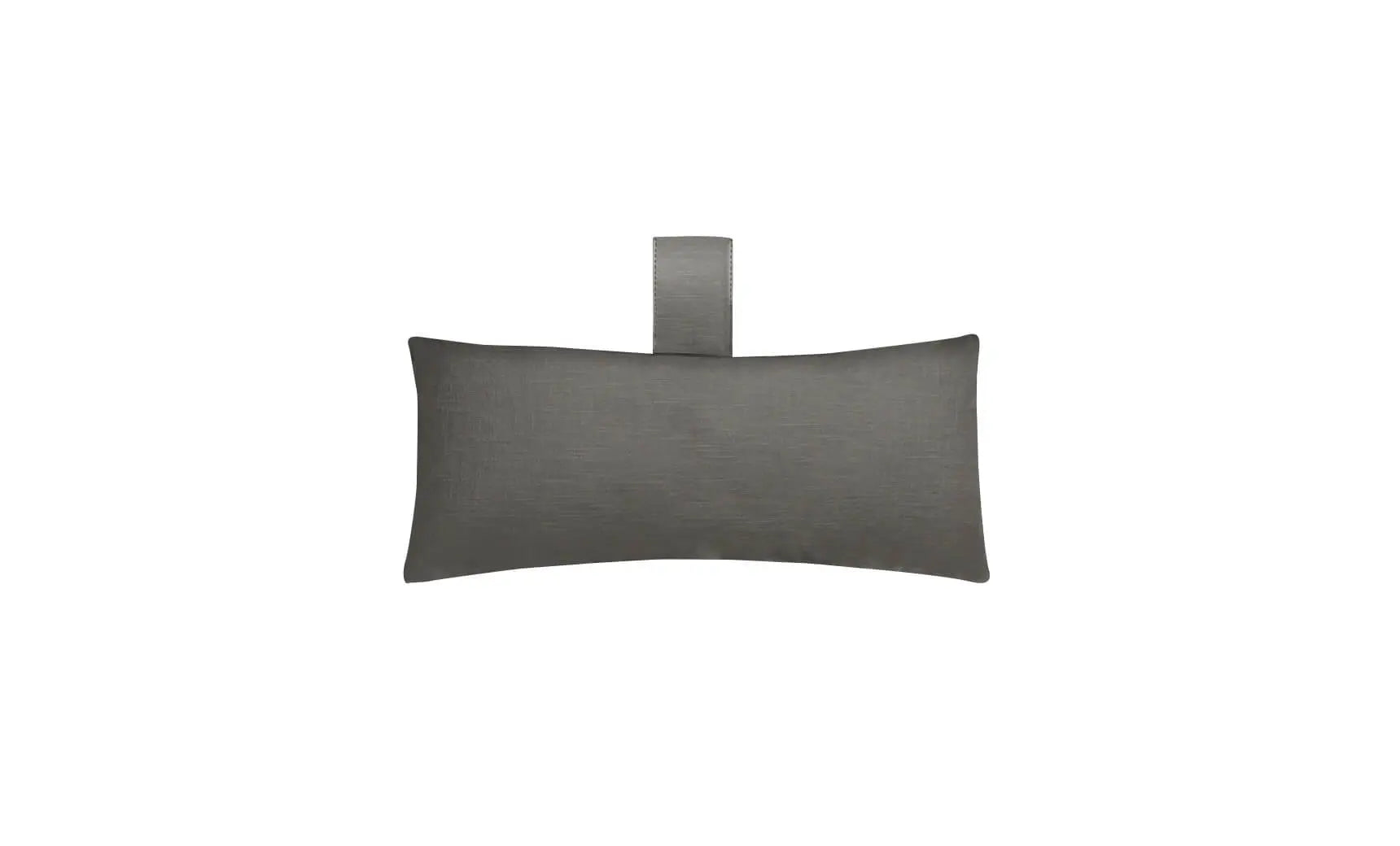 Autograph headrest pillow with soft fabric cover and adjustable design for comfortable support during travel.
