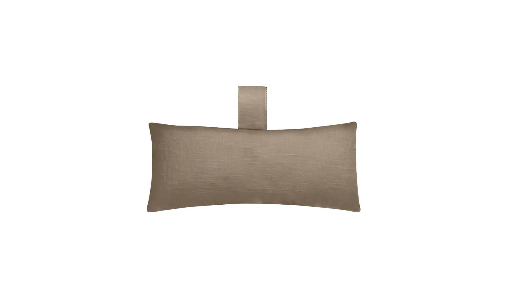 Autograph headrest pillow with soft fabric cover and adjustable design for comfortable neck support during travel.