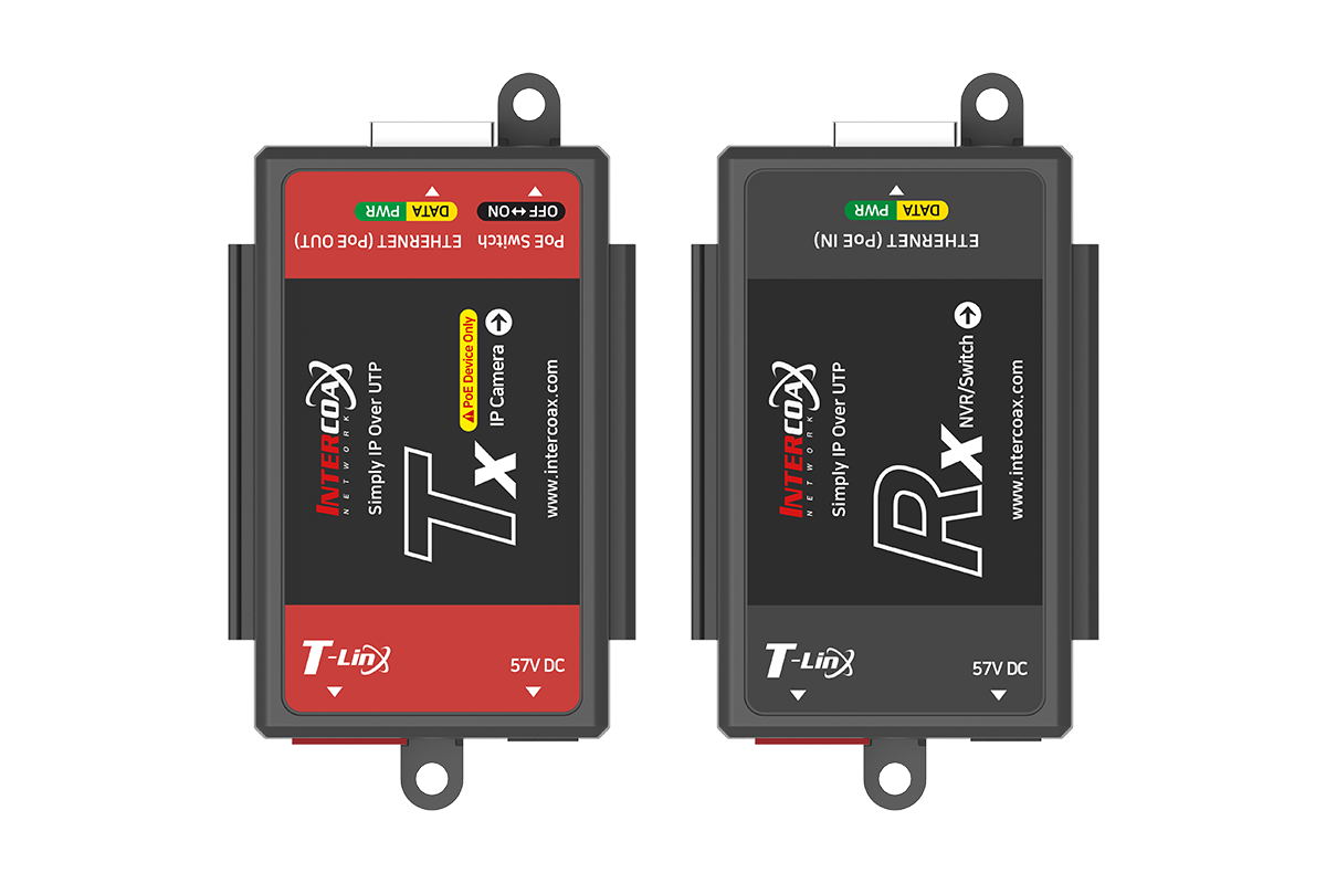 Lorex Single Port IP & PoE Cat5e Extender Set (400m/1300ft end-to-end PoE Injector)