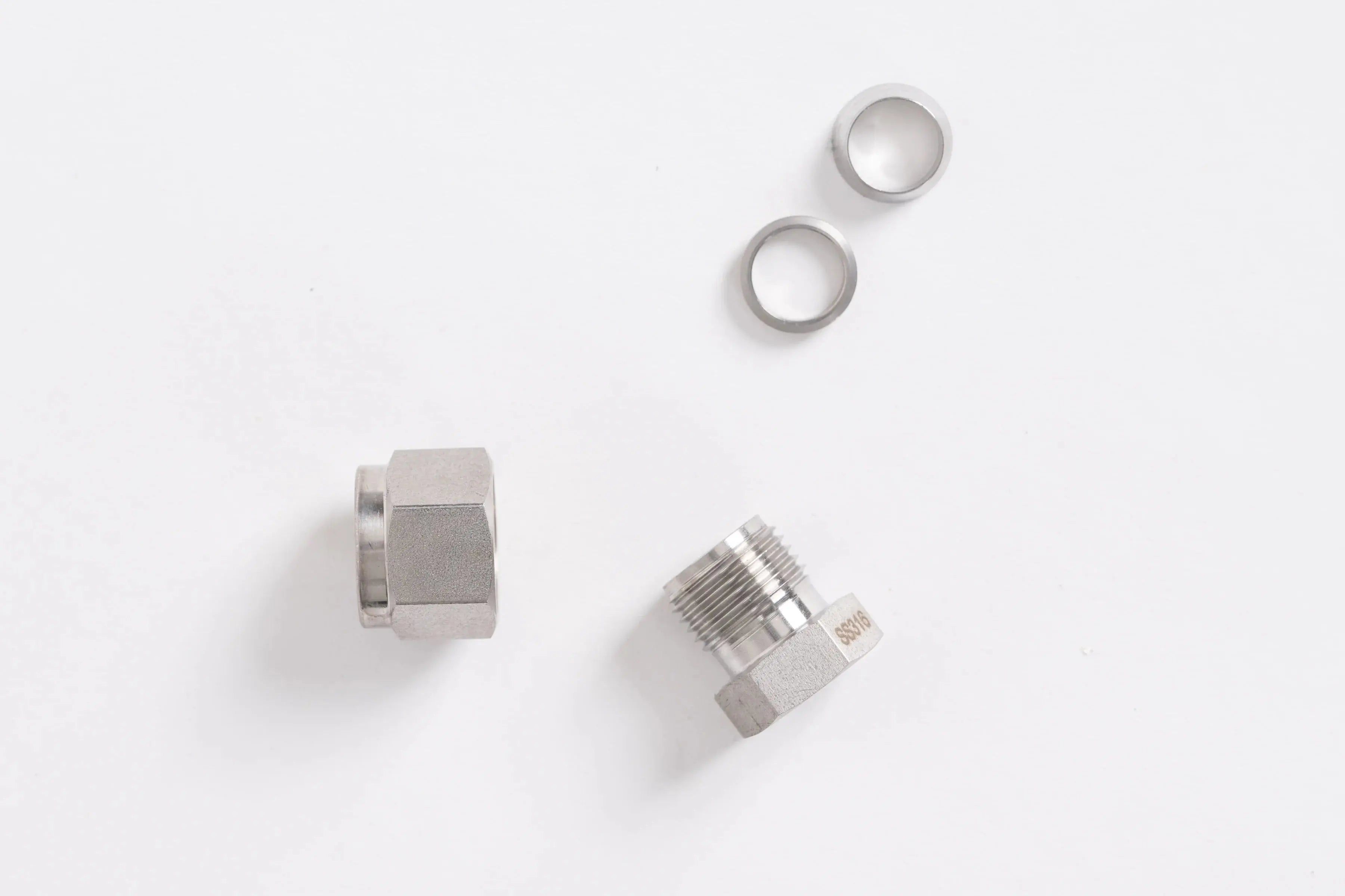 Aeromist Heavy Duty Compression End Cap for High-Pressure Misting Systems Aeromist