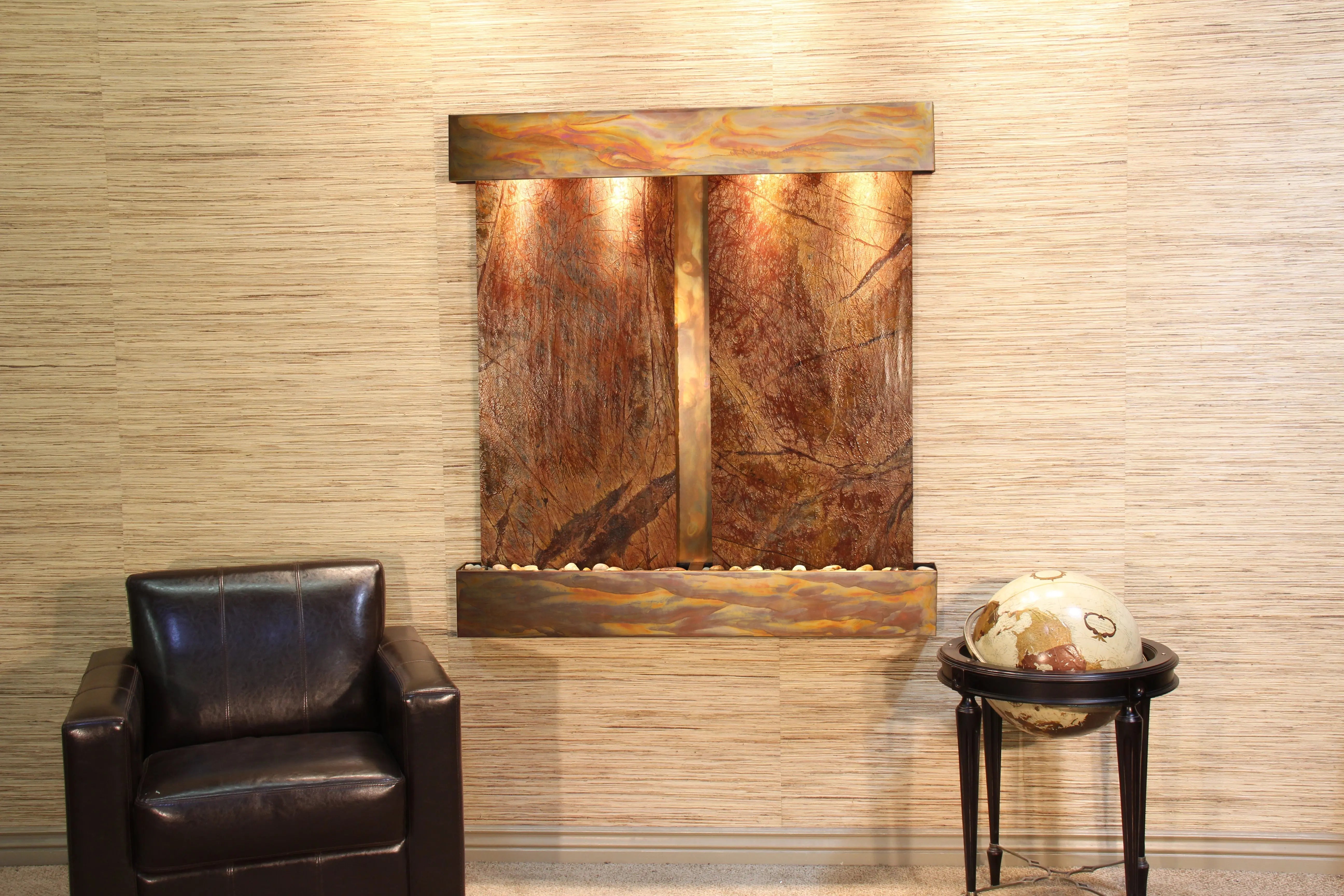 Adagio Aspen Falls - Indoor Wall Fountain AWF-AFS3740 - Aqvina LLC