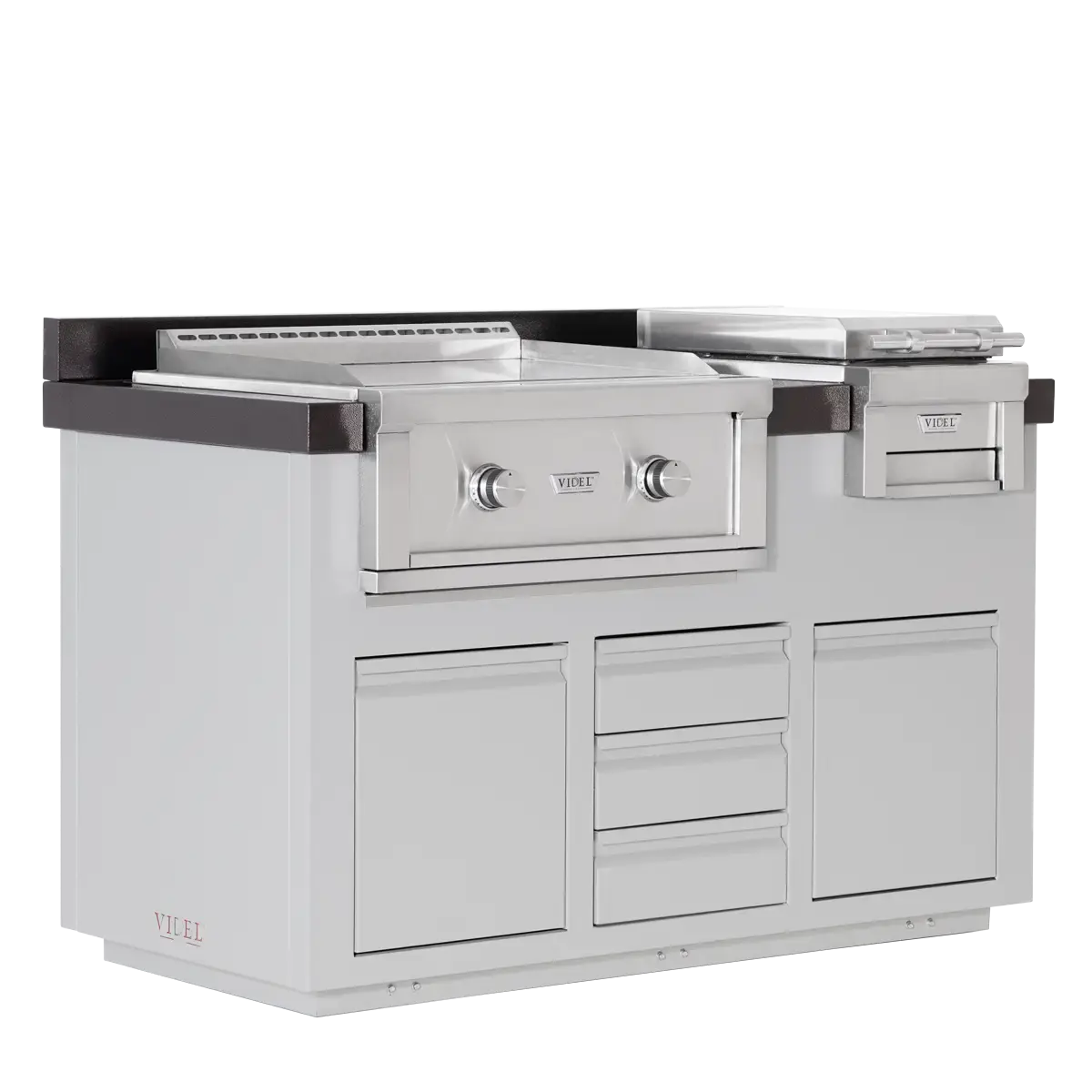 Videl Grills Alta 60I B - BBQ Island - Aqvina LLC