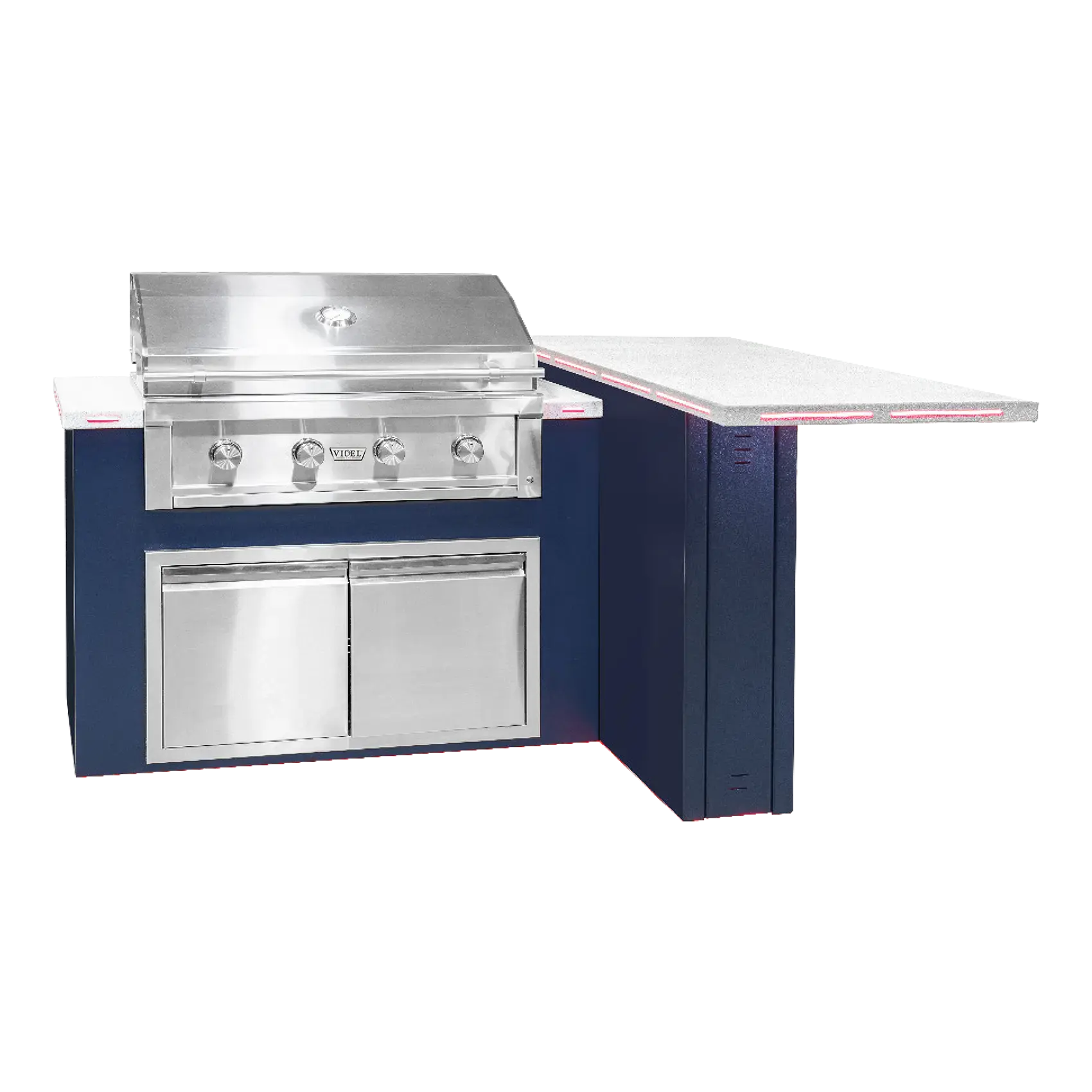 Videl Grills Alta 72L - BBQ Island - Aqvina LLC