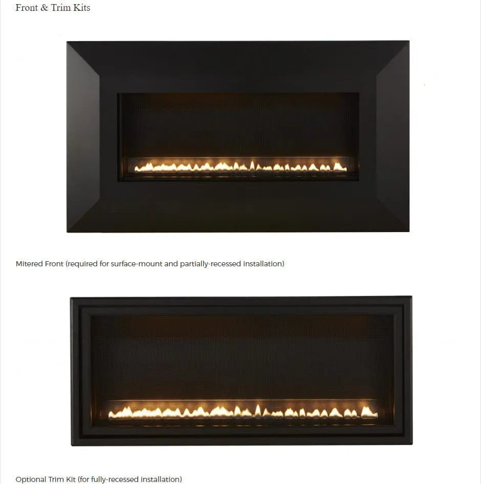 Empire 30" Boulevard Slimline Vent-Free Linear Gas Fireplace