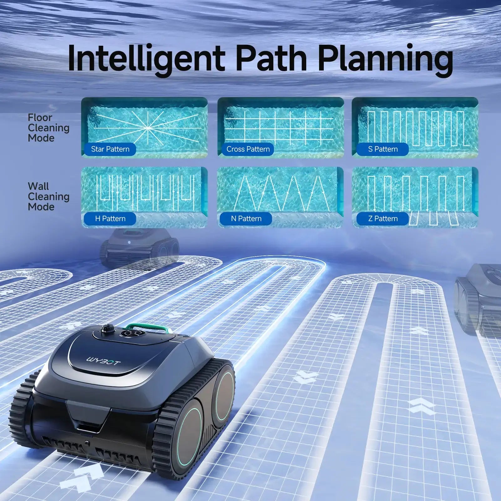 WYBOT C1 Cordless Robotic Pool Cleaner - Aqvina LLC