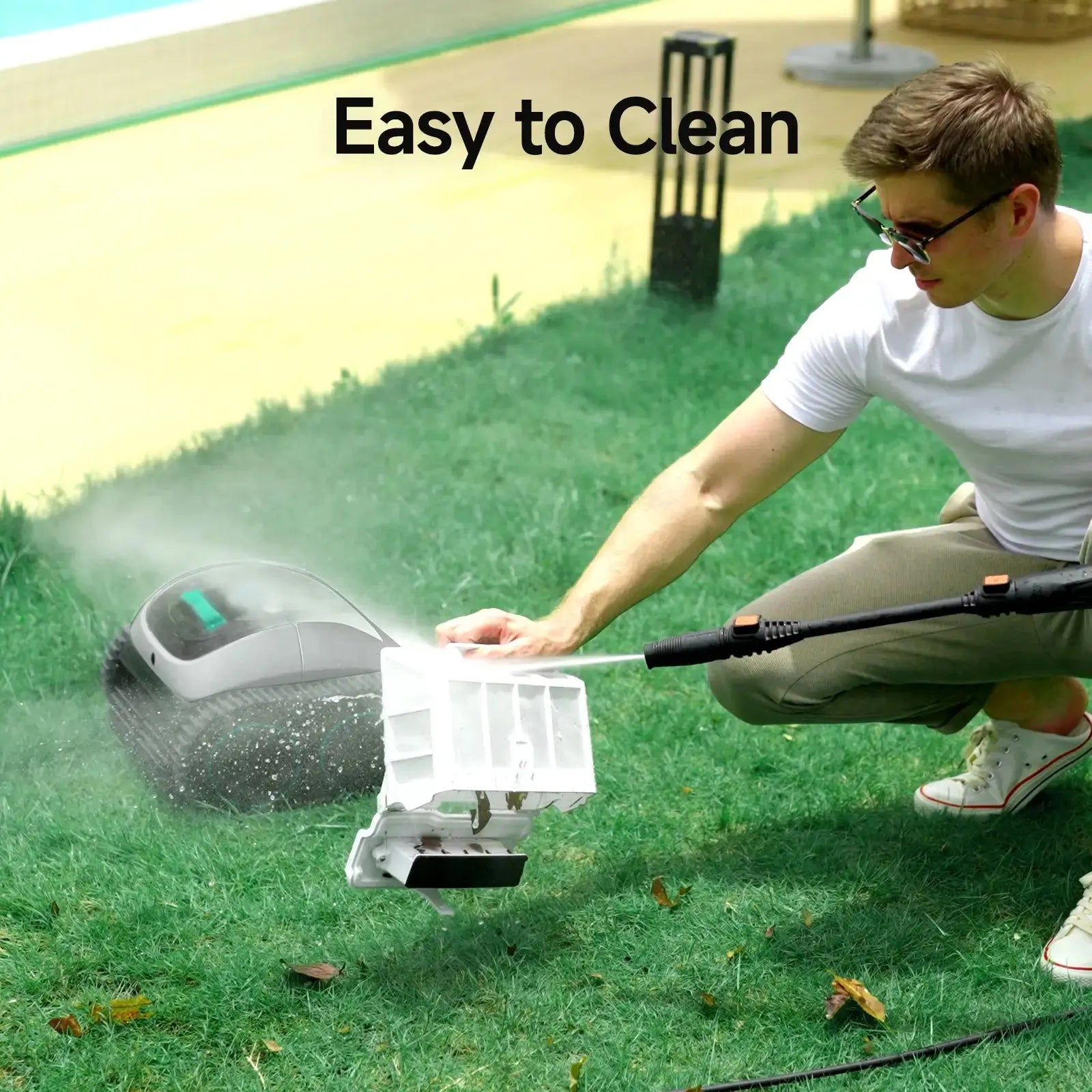 WYBOT C1 Cordless Robotic Pool Cleaner - Aqvina LLC