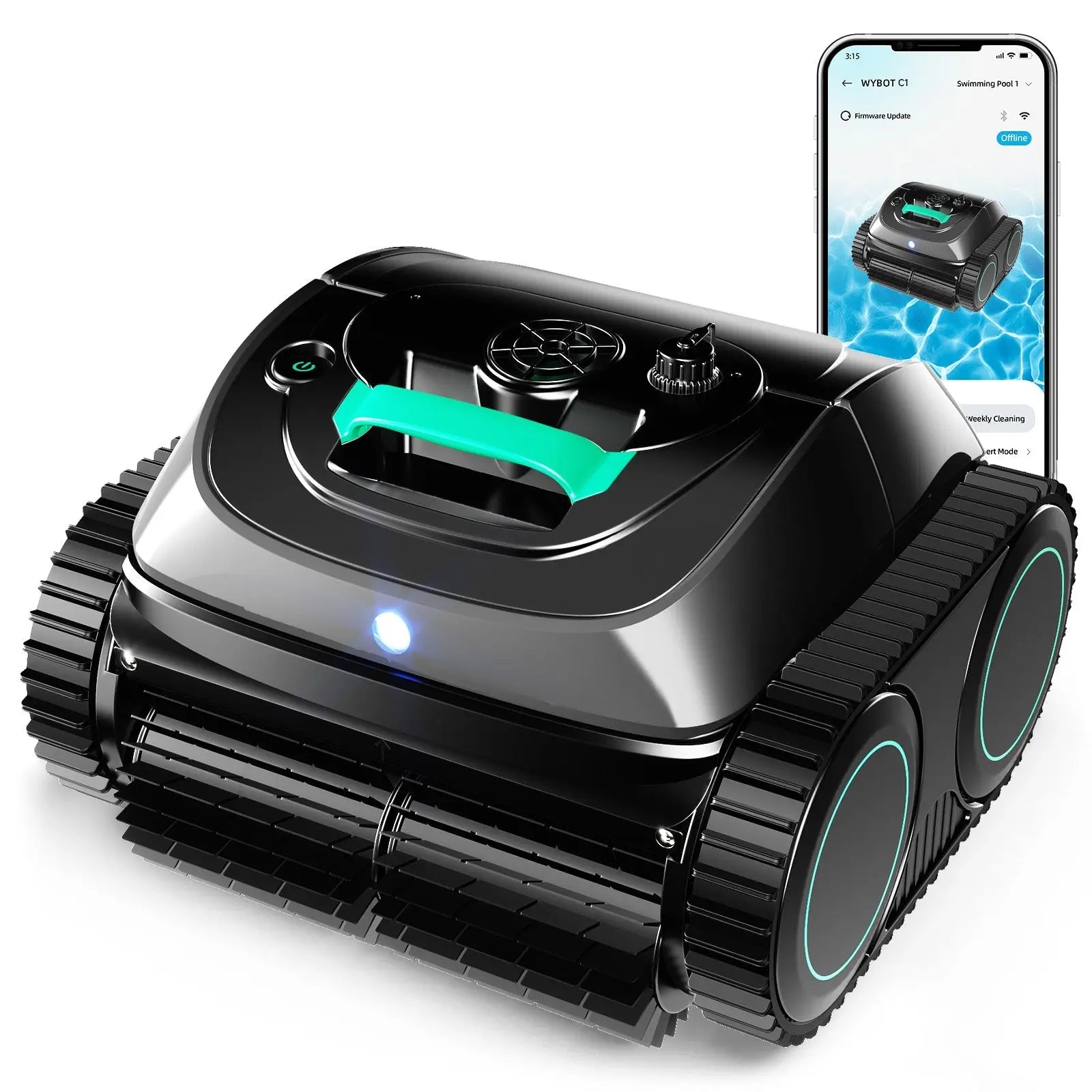 WYBOT C1 Cordless Robotic Pool Cleaner - Aqvina LLC