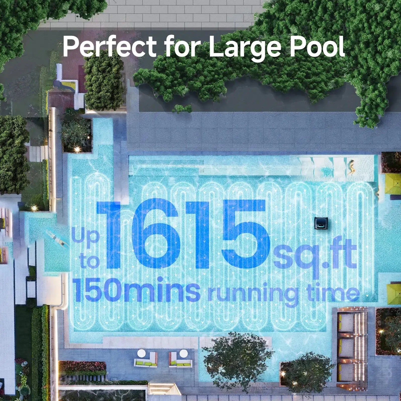 WYBOT C1 Cordless Robotic Pool Cleaner - Aqvina LLC