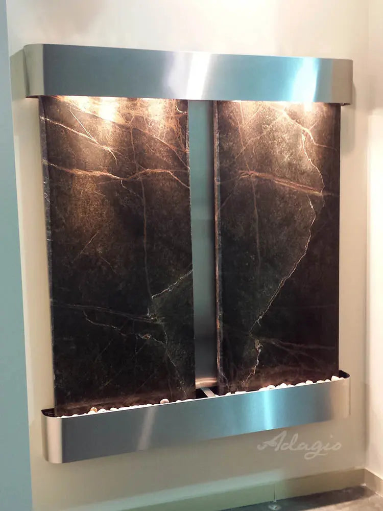 Adagio Cottonwood Falls - Indoor Wall Fountain AWF-CFR1002 - Aqvina LLC