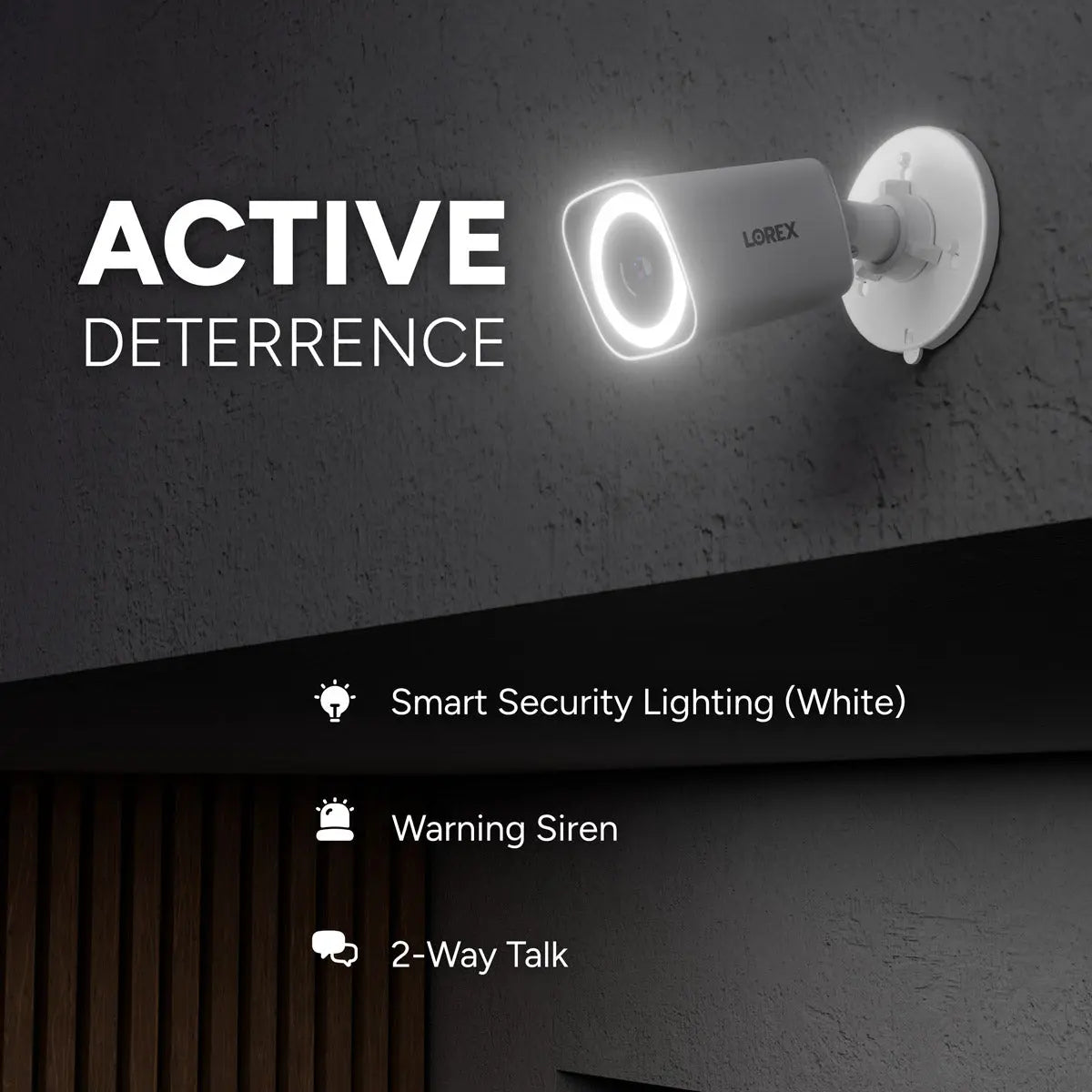 Lorex Connect 4K 8-Channel Wired NVR System with Four 4K IP Bullet Security Cameras - 1TB | RN301T1-43B-B - Aqvina LLC
