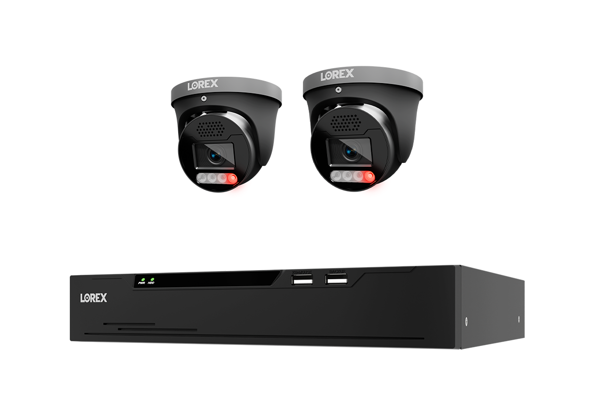 Lorex Connect X Series 4K 8-Channel Wired NVR System with X5 Turret Cameras 2TB (CNX5-TB2-8CH2T)