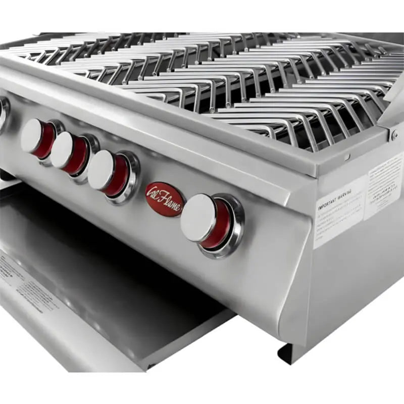 Cal Flame Carmel Q Platinum Series BBQ Island with P4 Grill Bundle | Model: BBK-870 | AQVINA World - Aqvina LLC
