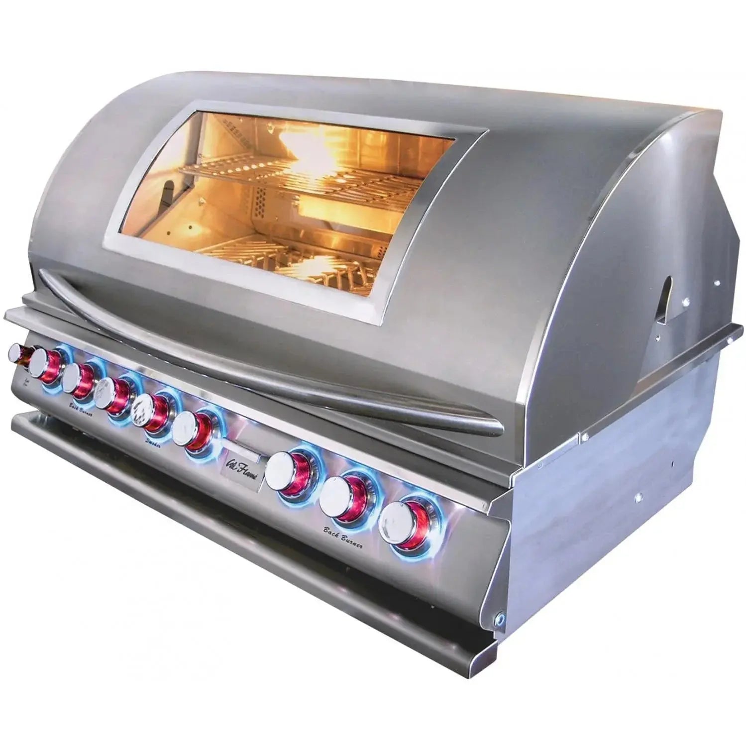 Cal Flame Top Gun 40-Inch 5-Burner Built-in Convection Grill