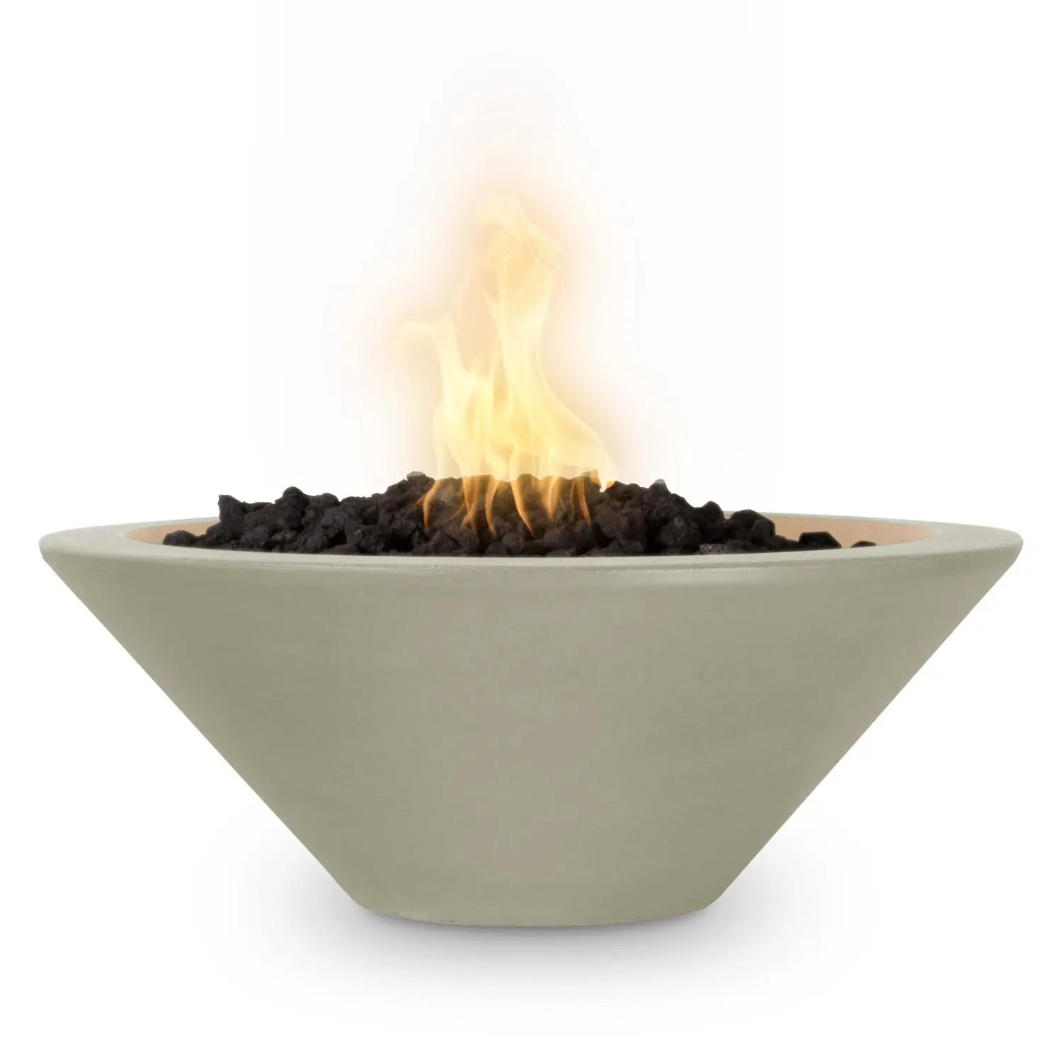 The Outdoor Plus Cazo Fire Bowl - GFRC Concrete - 36" - Aqvina LLC