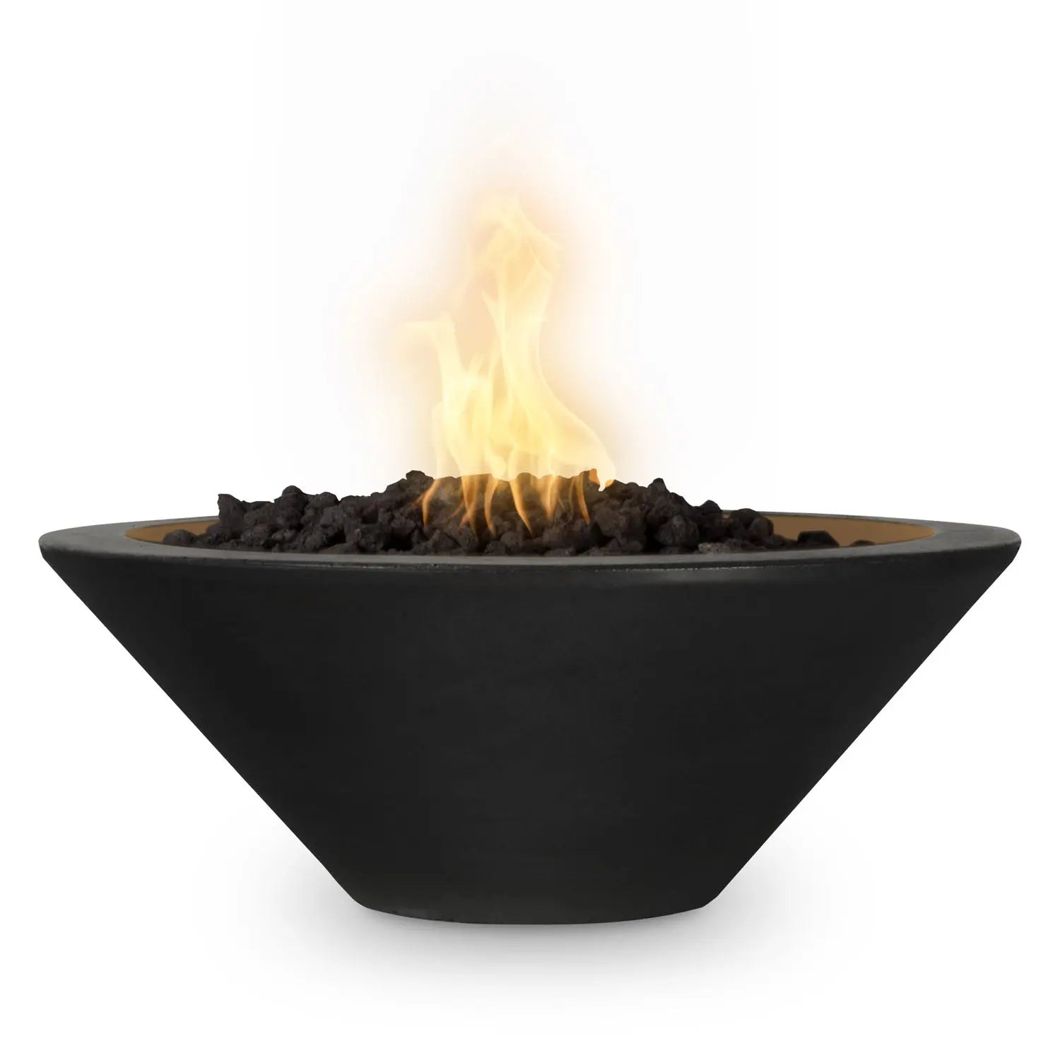 The Outdoor Plus Cazo Fire Bowl - GFRC Concrete - 24" - Aqvina LLC