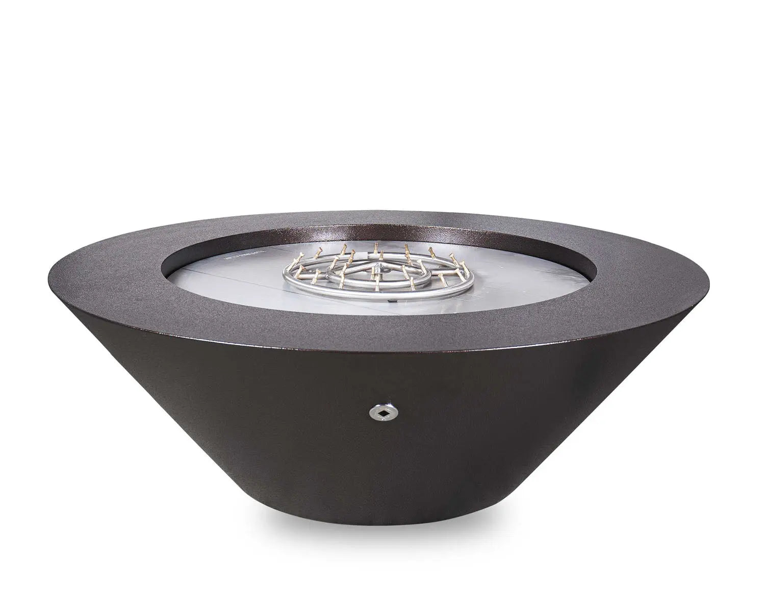 The Outdoor Plus Cazo Fire Pit Wide Ledge - Powder Coat - 60" - Aqvina LLC
