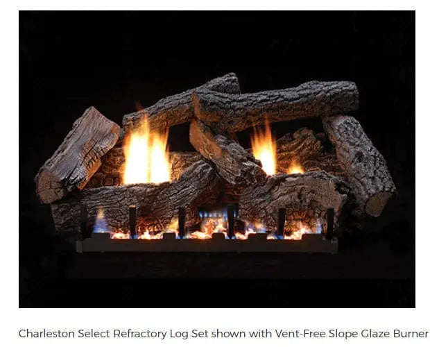 Empire Vent-Free Slope Glaze Gas Burner Only with Millivolt Valve