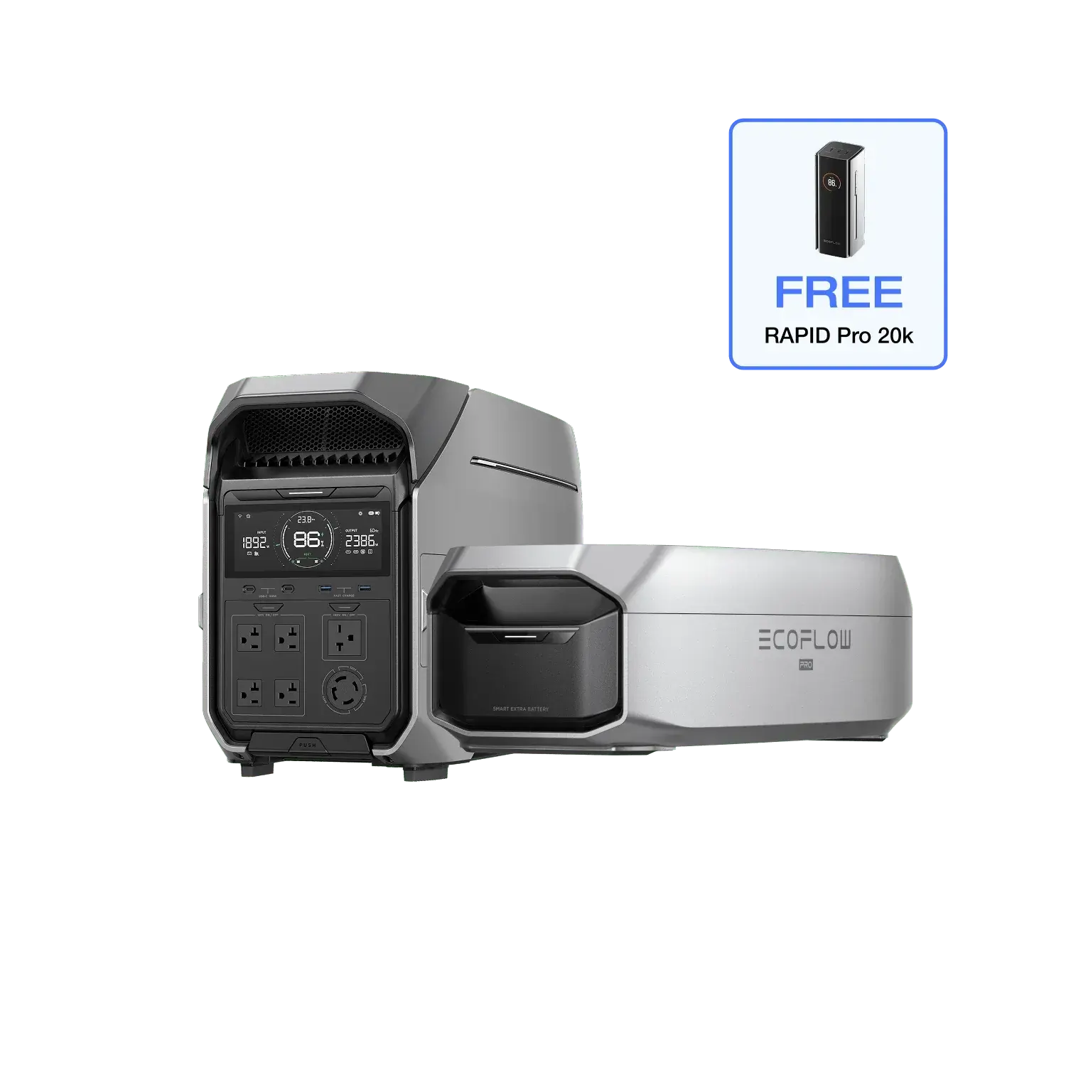 EcoFlow DELTA Pro 3 Portable Power Station (UL9540 Certificated) EcoFlow