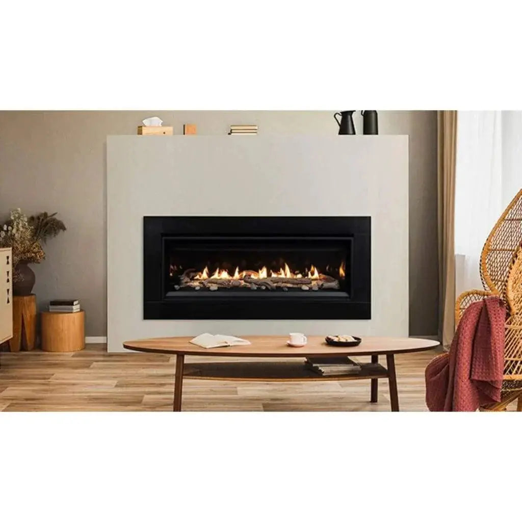 Superior 45-Inch DRL3545 Linear Electronic Ignition Direct Vent Gas Fireplace with Remote and Crushed Glass Media